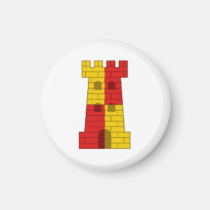 Kanton Rokkehealdan Populace Abzeichen Magnet