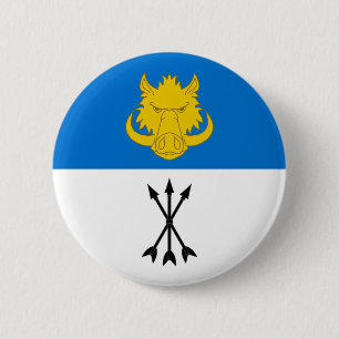 Kanton Vest Yorvik Populace Abzeichen Button