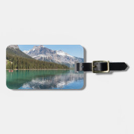 Kanu am berühmten Emerald Lake - Yoho NP, Kanada Gepäckanhänger