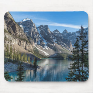 Kanu am Moraine Lake Mousepad