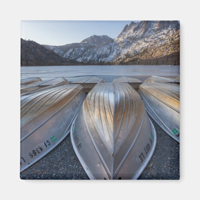 Kanu am See Magnet (Vorne)