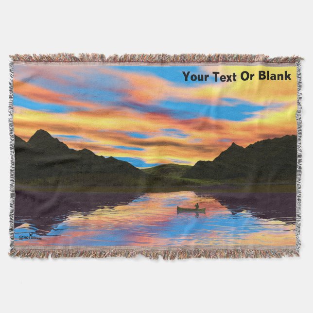 Kanu am Sunset Lake Decke (Vorderseite)