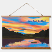 Kanu am Sunset Lake
