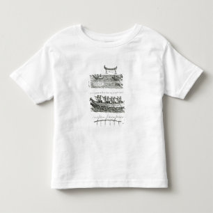 Kanu des Irokesen Kleinkind T-shirt