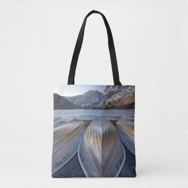 Kanu in dem See Tasche (Vorderseite)
