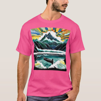 Kanueist am See 2 T-Shirt