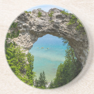 Kanufahren am Arch Rock Getränkeuntersetzer