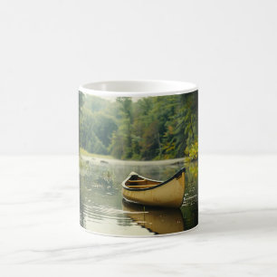 Kanufahren in einem Fluss Kaffeetasse