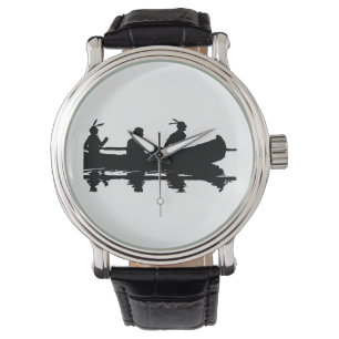 Kanuische Silhouette Armbanduhr