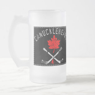 Kanuköpfe Offiziell Mattglas Bierglas