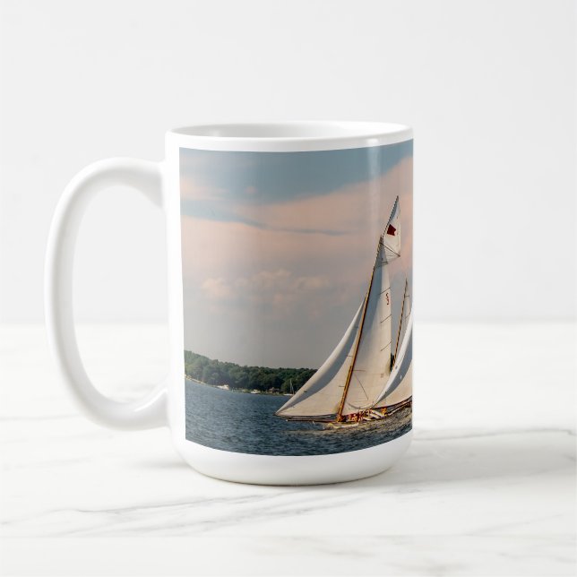 Kanurennen-Tasse protokollieren Kaffeetasse (Links)