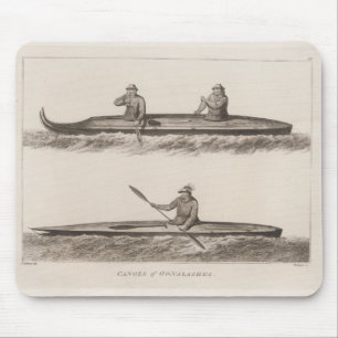 Kanus, Oonalashka, Alaska Mousepad