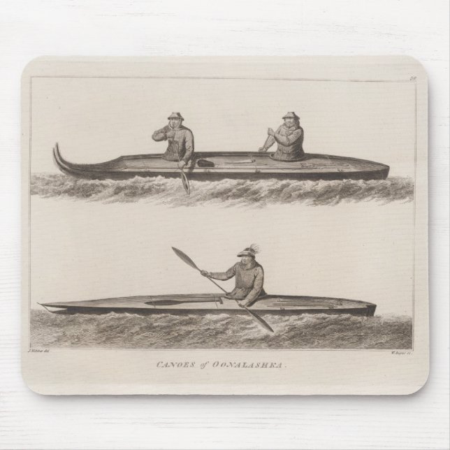 Kanus, Oonalashka, Alaska Mousepad (Vorne)