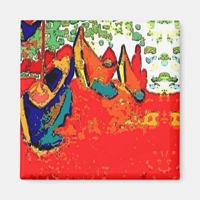 Kanus und Boote Magnet (Vorne)