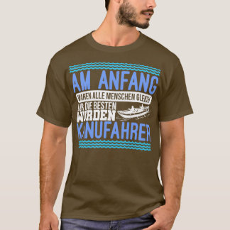 Kanusport mit Kajak T-Shirt