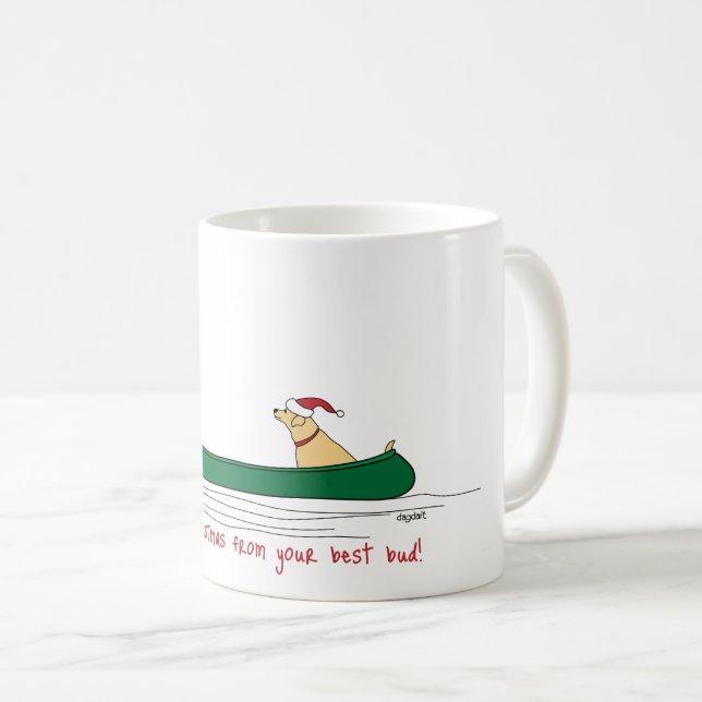Kanuweiße Kaffeetasse (VorderseiteRechts)