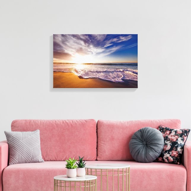 Kanvas (Glanz) Leinwanddruck (Insitu (Wohnzimmer))