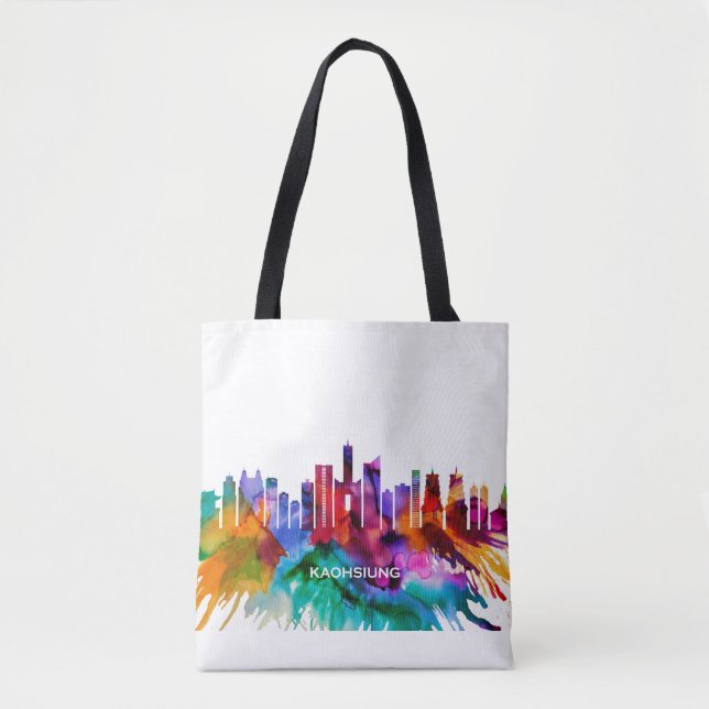 Kaohsiung City Skyline Tasche (Vorderseite)