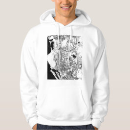 Kaohsiung City Taiwan Karte Hoodie