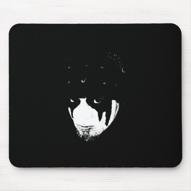 Kaos Anubis Mouse Pad B&W Mousepad (Vorne)