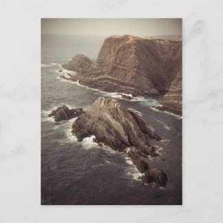 Kap am Meer Vintage-Postkarte Postkarte