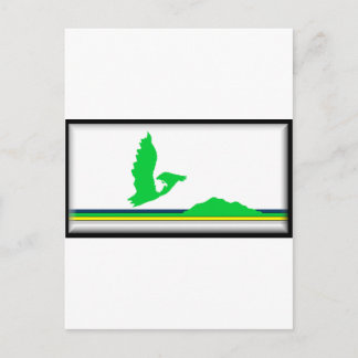 Kap-Breton-Insel-Flagge (Kanada - Nova Scotia) Postkarte