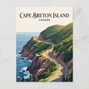 Kap-Breton-Insel Kanada Postkarte