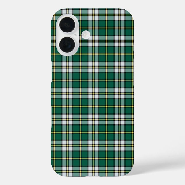 Kap Breton Nova Scotia Kanada Tartan iPhone 16 Hülle (Rückseite)