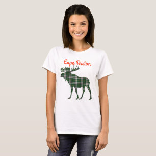 Kap-Breton-Tartan-Elch niedliches Shirt