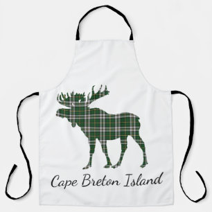 Kap-Breton-Tartan-Elche karierte Schürze