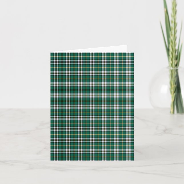Kap-Bretone-Neuschottland Kanada Tartan Karte (Vorderseite)