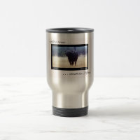 Kap-Büffel-Reise-Tasse