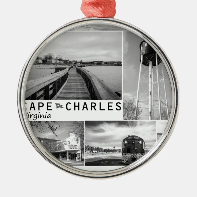 Kap Charles Ornament Aus Metall (Vorne)