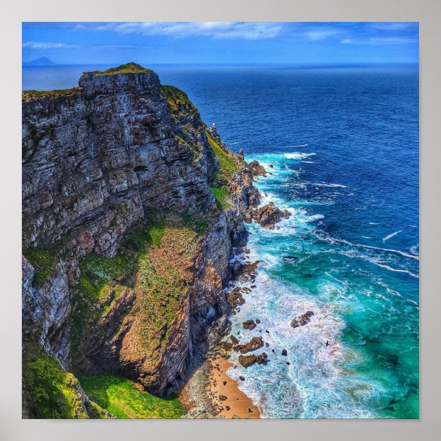 Kap der guten Hoffnung Südafrika Poster (Vorne)
