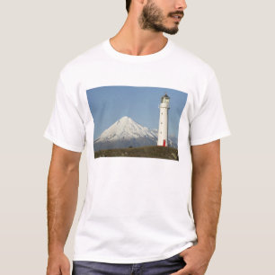 Kap Egmont Leuchtturm und Mt Taranaki / Mt T-Shirt