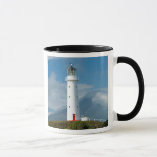 Kap Egmont Leuchtturm und Mt Taranaki/Mt Tasse