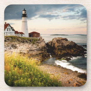 Kap Elizabeth, ich Portlandhauptleuchtturm-  Getränkeuntersetzer
