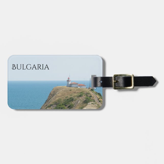 Kap Emine. Bulgarien Gepäckanhänger (Vorderseite horizontal)