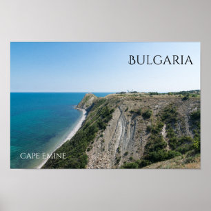 Kap Emine. Bulgarien Poster