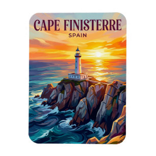 Kap Finisterre Spanien Magnet
