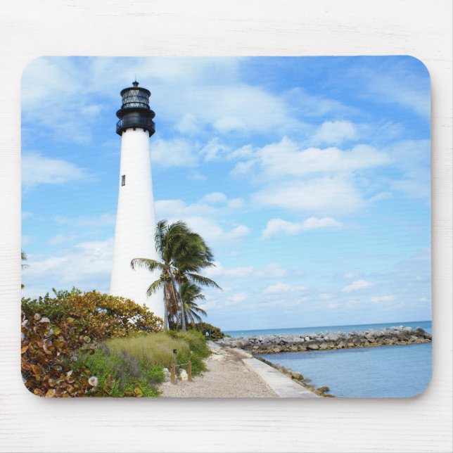 Kap-Florida-Leuchtturm Mousepad (Vorne)