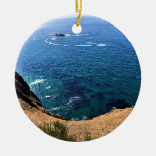 Kap Foulweather, Newport, Oregon Keramik Ornament