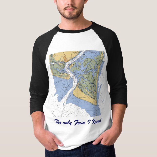 Kap-Furcht, NC die einzige Furcht, die ich kenne! T-Shirt (Vorderseite)