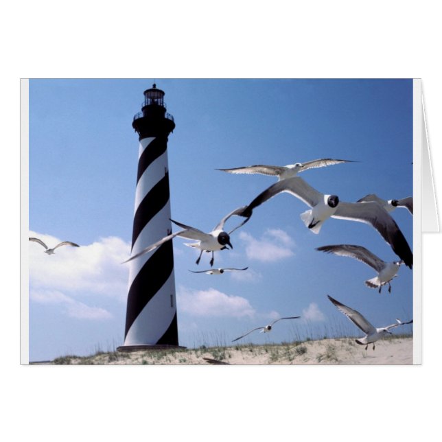 Kap Hatteras Leuchtturm North Carolina Leuchtturm (Vorderseite (Horizontal))