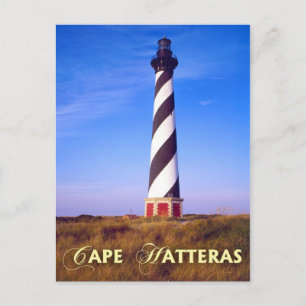Kap Hatteras Leuchtturm, North Carolina Postkarte