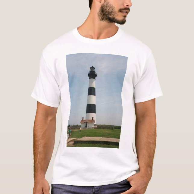 Kap Hatteras Leuchtturm T-Shirt (Vorderseite)