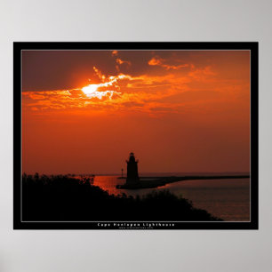 Kap Henlopen Leuchtturm Poster