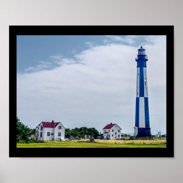 Kap-Henry-Leuchtturm Poster (Vorne)