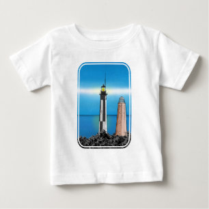 Kap Henry Lighthouse Virginia Chesapeake Bay Baby T-shirt