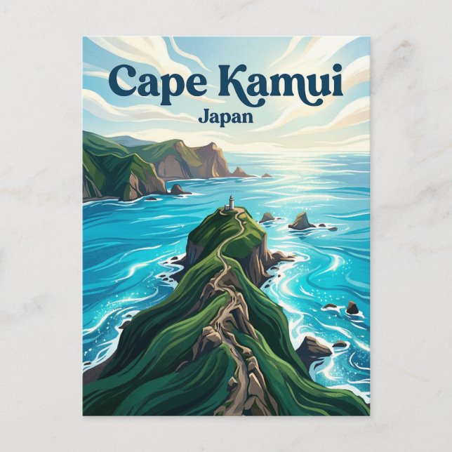 Kap Kamui Japan Postkarte (Vorderseite)